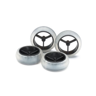 สินค้า TAMIYA 95420 Jr Narrow Lg Diameter Wheel Soft Arched Tires (Super X/Xx)