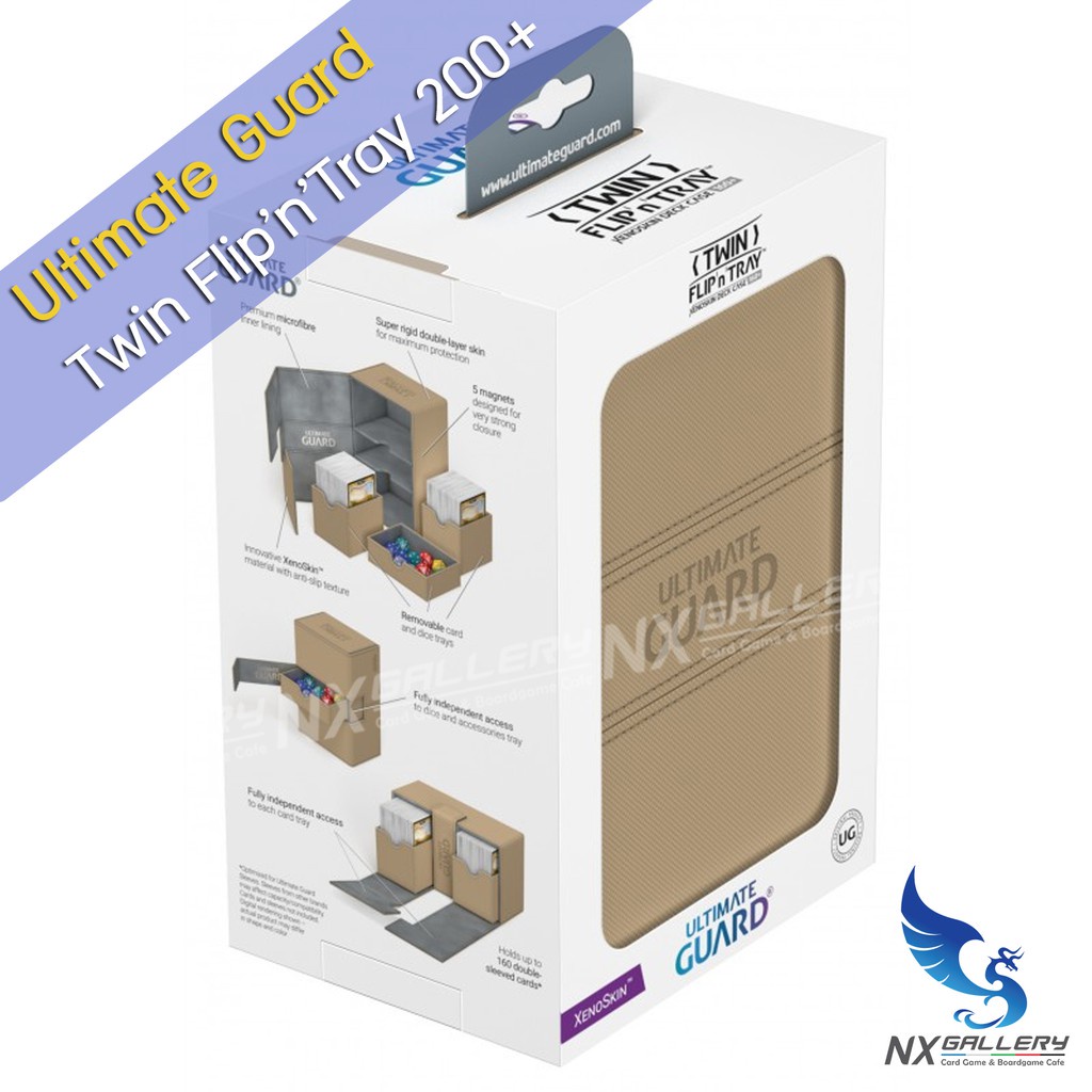 Deck box - Ultimate Guard - Twin Flip'n'Tray 160+ - Monocolor Gris - 160 cartes - Intérieur - Jeux - Jouets Deck box - Ultimate Guard - Twin Flip'n'Tray 160+ - Monocolor Gris - 160 cartes - Intérieur - Jeux - Jouets