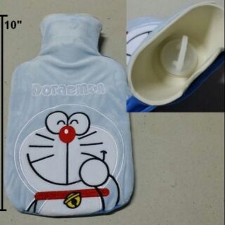 ถุงน้ำร้อน ด้านนอกถอดซักได้คะ ลาย โดราเอม่อน Doraemon ขนาดถุง 6x10 นิ้ว