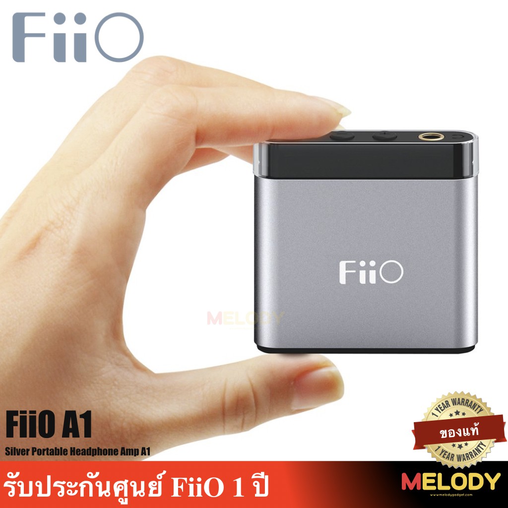 Fiio a1 silver portable headphone amp a1 hotsell