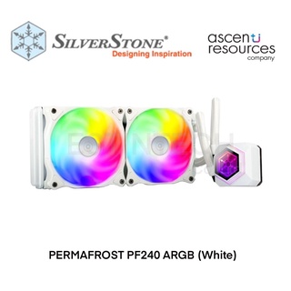 CPU LIQUID COOLER (ระบบระบายความร้อนด้วยน้ำ) Silverstone PERMAFROST PF240 ARGB (White) ของใหม่ประกัน 2ปี