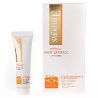 SMOOTH E Physical White Babyface UV Expert(15 g) สมูทอี ฟิซิคอล ไวท์ เบบี้เฟซ ยูวี เอ็กเพิร์ต