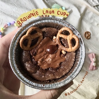 ภาพหน้าปกสินค้า🍮BrownieLava Cup🍿บราวนี่ลาวาจากช๊อคโกแลตแท้•100g/ถ้วย ที่เกี่ยวข้อง