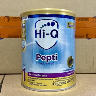 รูปภาพขนาดย่อของDumex Hi-Q Pepti 400 กรัม ดูเม็กซ์ ไฮ-คิว เปปติ สำหรับเด็กแพ้โปรตีนนมวัวลองเช็คราคา