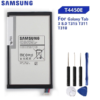 แบตเตอรี่ SAMSUNG GALAXY Tab 3 8.0 T310 T311 T315 ในตัว T4450E T4450C แท็บเล็ตแบตเตอรี่ 4450mAh