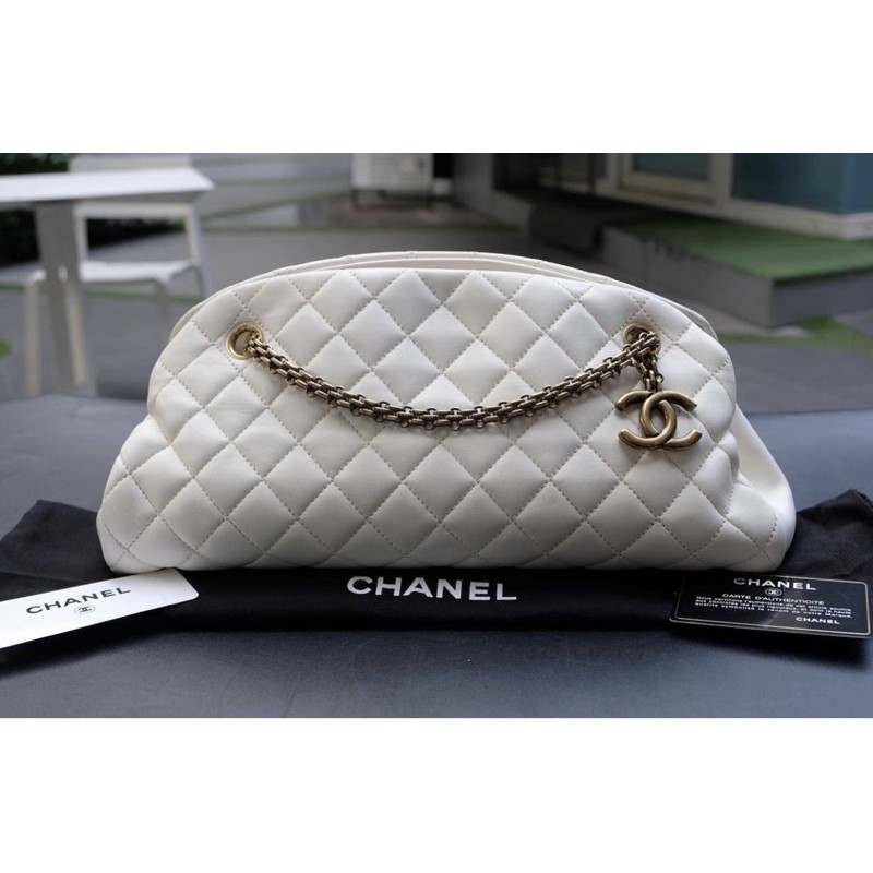 Used Chanel mademoiselle bag GHW
