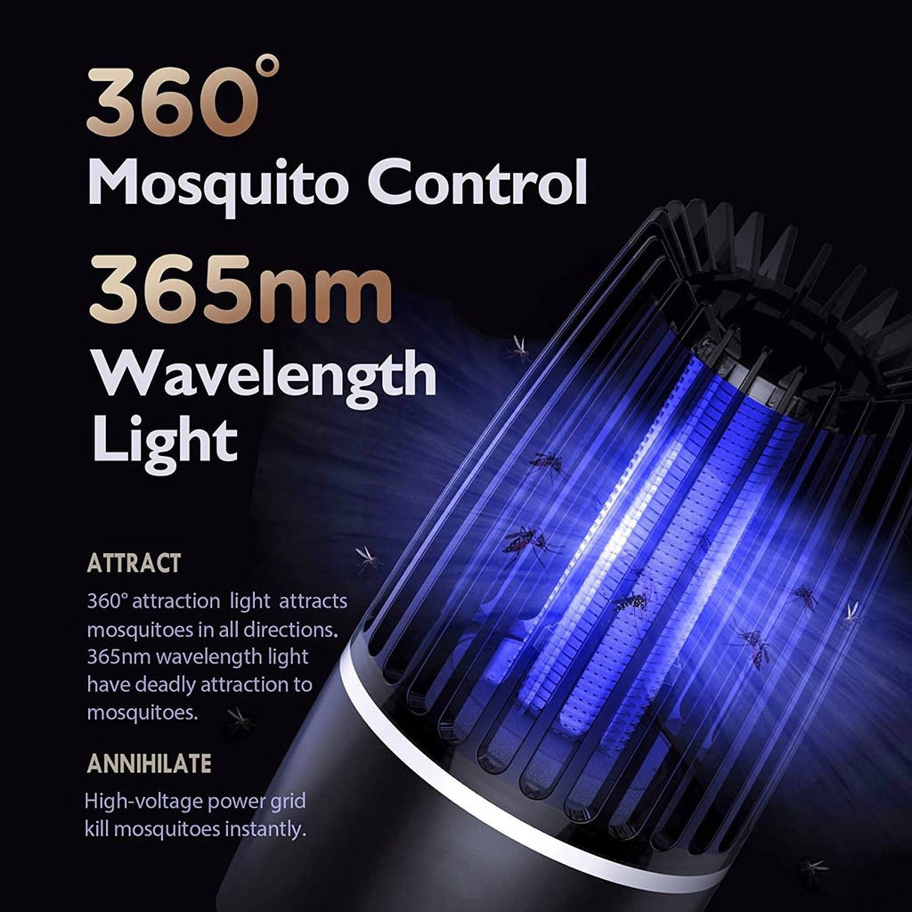 electric-shock-mosquito-lamp-เครื่องดักยุงไฟฟ้าแบบพาพา-โคมดักยุงและแมลง-usb