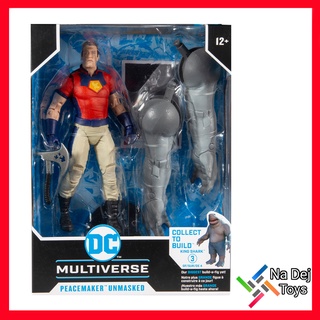 Peacemaker unmasked The suicide squad DC Multiverse 7" McFarlane Toys figure ดีซีมัลติเวิร์ส แมคฟาร์เลนทอยส์​ 7นิ้ว