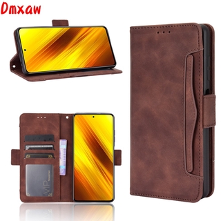 Xiaomi Mi Poco X3 NFC 10 K30 Ultra Redmi 9C 9A 9 Note 8T 8 K30 Pro 8A 8 Case Flip PU Leather Card Slot Wallet Holster Cover