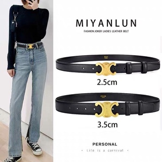 พร้อมส่ง ! เข็มขัดหนัง คุณภาพสูง ทนทาน เหมาะกับของขวัญวันเกิด สไตล์นักธุรกิจ สําหรับผู้ชาย และผู้หญิง