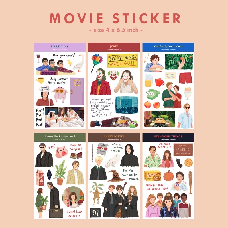 wanders-studio-movie-sticker-สติ๊กเกอร์-pvc-movie-collection