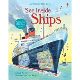 DKTODAY หนังสือ USBORNE SEE INSIDE SHIPS (AGE 6+)