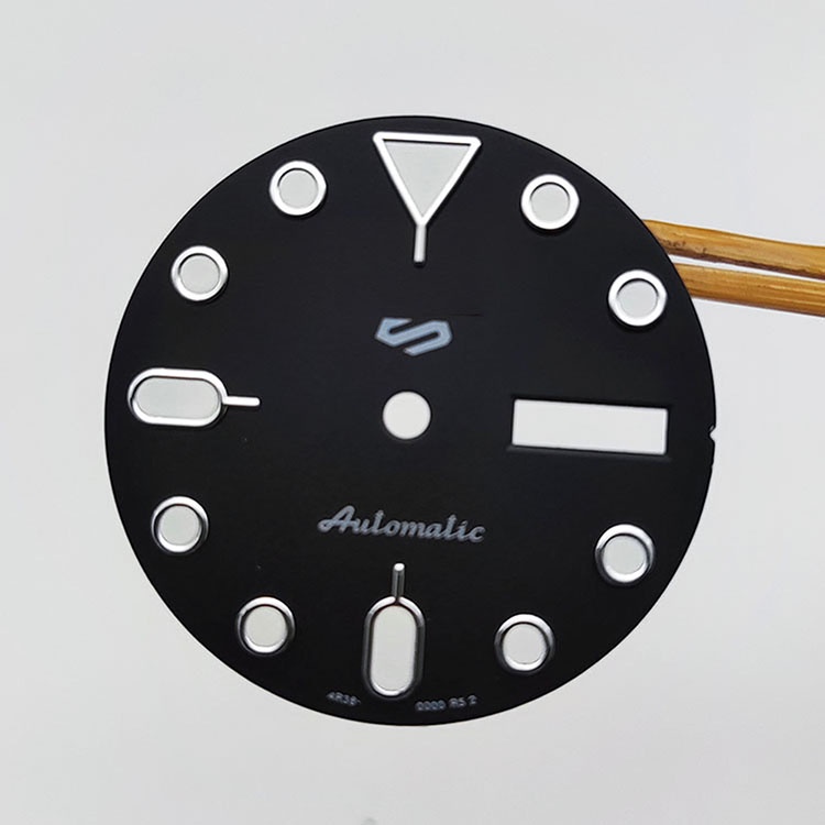 ภาพหน้าปกสินค้านาฬิกาข้อมืออัตโนมัติ หน้าปัดหอยเป๋าฮื้อ 28.5 มม. ดัดแปลง สําหรับผู้ชาย NH36 Movement