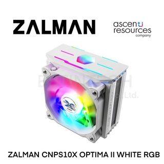 CPU AIR COOLER (ระบบระบายความร้อนด้วยอากาศ) ZALMAN CNPS10X OPTIMA II WHITE RGB ของใหม่ประกัน 1ปี