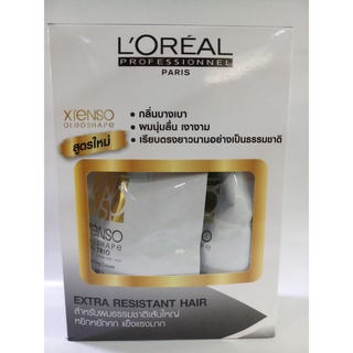 400 มล. LOREAL xtenso oleoshape extra resistant hair ex ลอรีอัลยืด ดำex สูตรสำหรับผมเส้นใหญ่ หยิกหยักสก แข็งแรงมาก