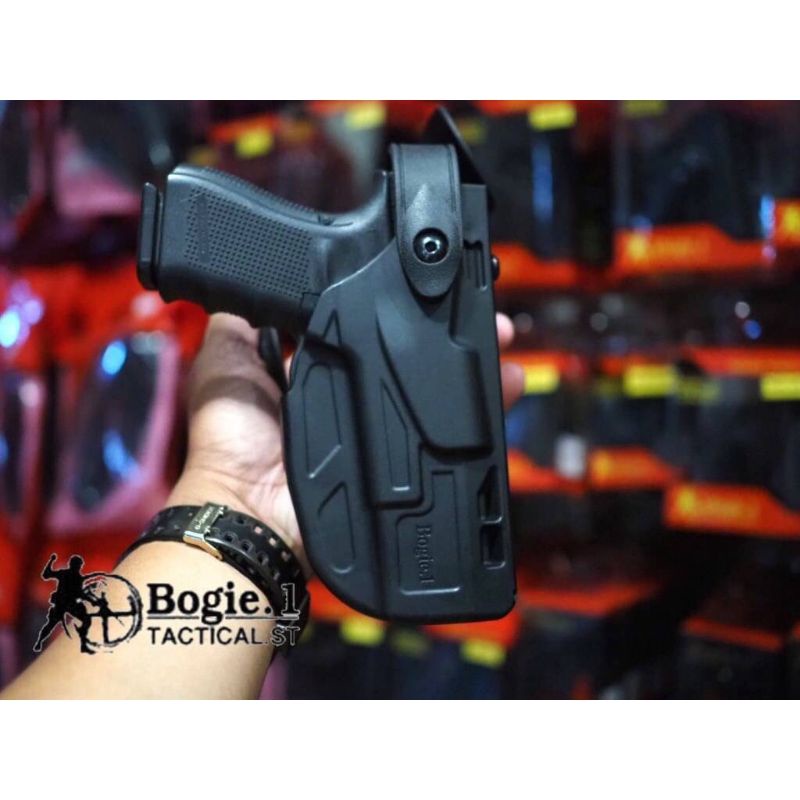 ซองโพลิเมอร์glock19ซองปิดศูนย์หลังg19level3แบนด์bogieq