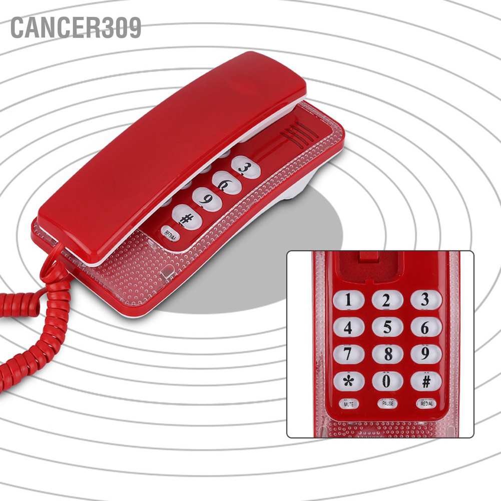 cancer309-wall-mount-landline-telephone-extension-no-caller-id-home-phone-for-hotel-family