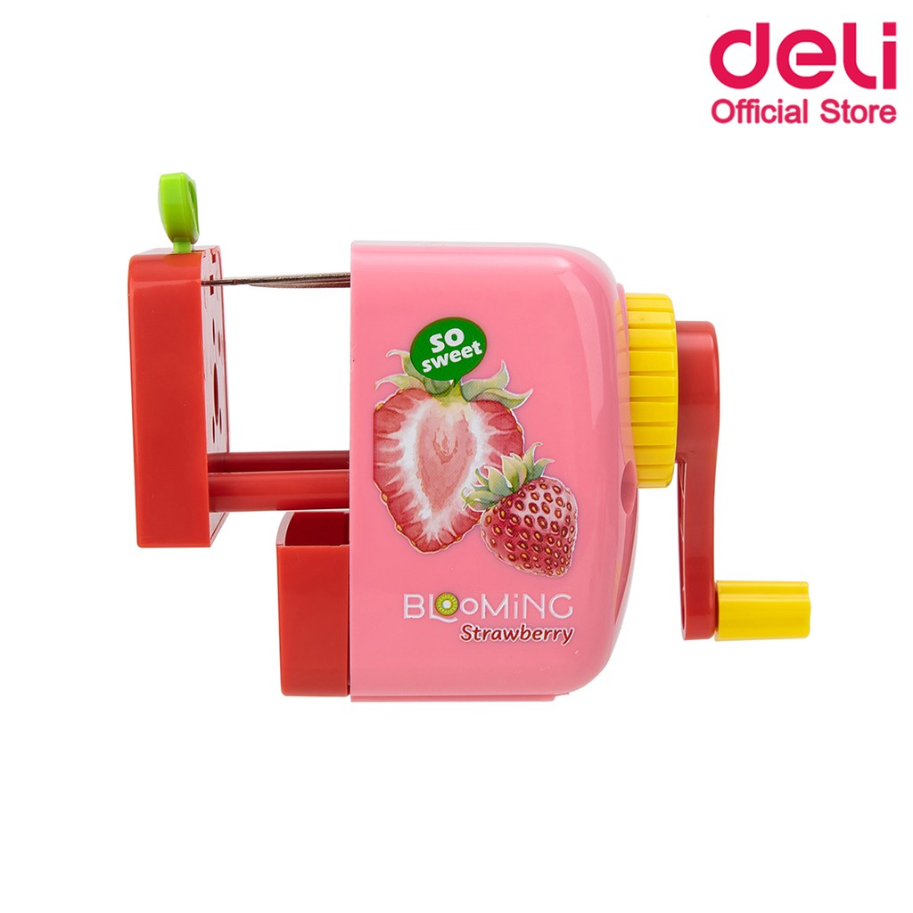 deli-0671-fruit-rotary-pencil-sharpener-เครื่องเหลาดินสอแฟนซีรูปผลไม้-สุดน่ารัก-เครื่องเหลาดินสอ-เครื่องเขียน-สำนักงาน