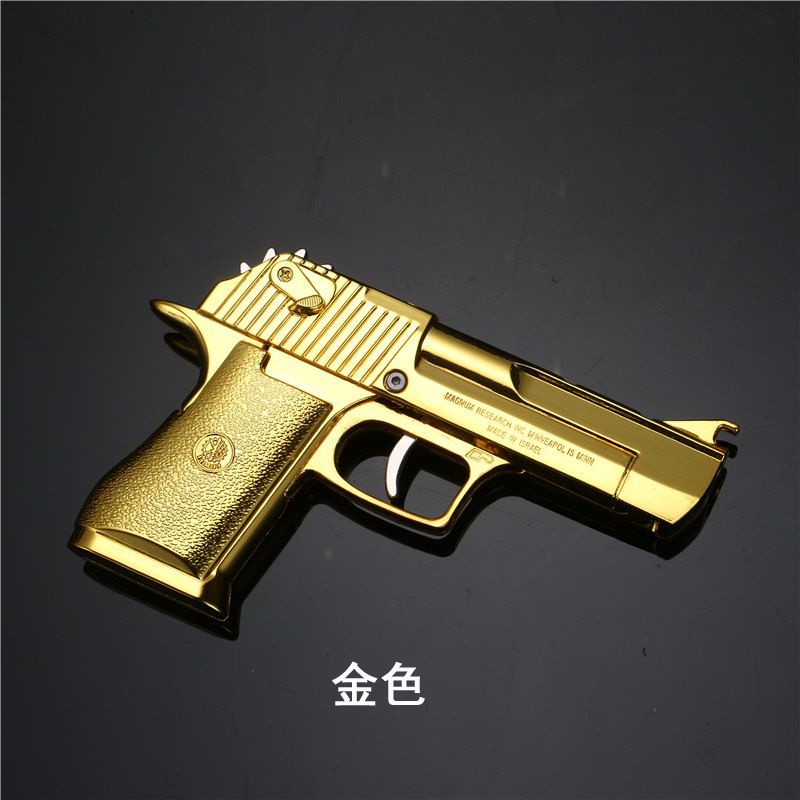 ปืนโมเดล-desert-eagle-hand-grab-รุ่นพับได้เปิดตัวยางรัดปืนโลหะผสมโลหะเด็กกินไก่ชายของเล่นของขวัญ