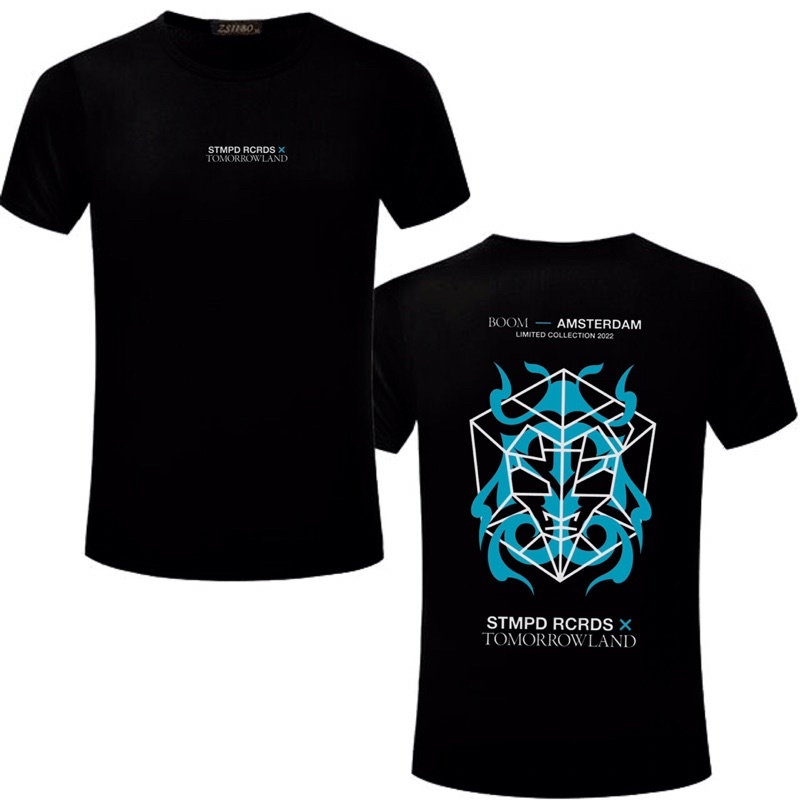 เสื้อยืด พิมพ์ลาย Stmpd Record X TomorrowlandS-5XL | Shopee Thailand