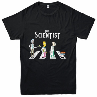 ✌The Scientist Dexter T-shirt Rick cartoon scientist Unisex Tee Top