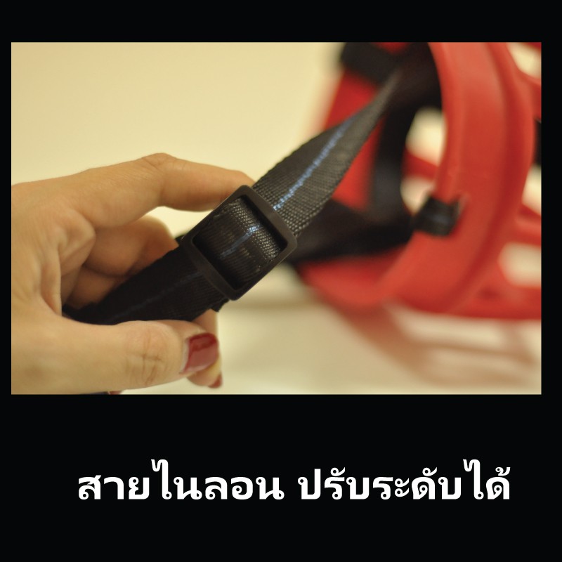 ที่ครอบปากสุนัข-กันกัด-อุปกรณ์ฝึกสุนัข-สุนัขดุ