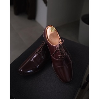 Charles cap-toe oxford(รองเท้าหนังวัวแท้)