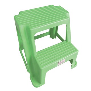 STEP STOOL MATALL MINI 2-STEP GREEN บันไดทางเดียว 2 ขั้น  MINI สีเขียว บันไดสเต็ป บันได เครื่องมือช่างและฮาร์ดแวร์ STEP