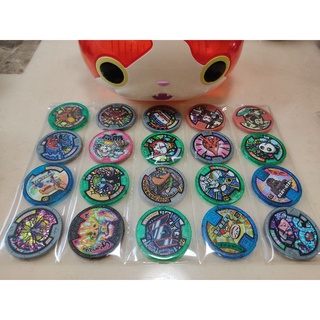 เหรียญโยไควอช 💥👻🏅โปรโมชั่น 4 เหรียญ 59 บาท💥👻🏅 bandai แท้💖 พร้อมส่ง 💕🔥 สวยใหม่กิ้ง