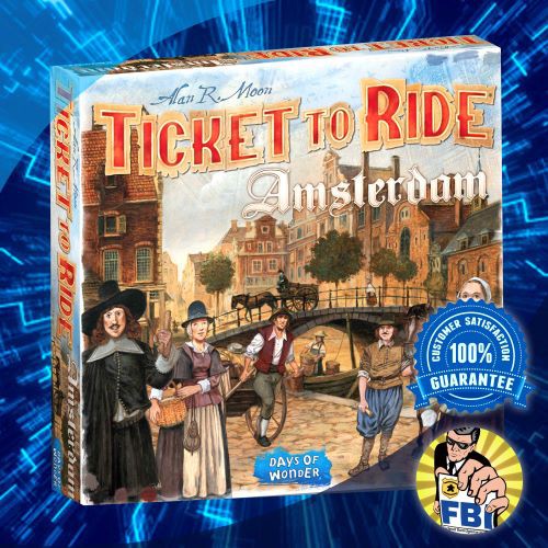 ticket-to-ride-amsterdam-boardgame-พร้อมซอง-ของแท้พร้อมส่ง