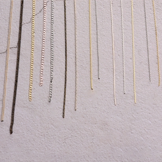 ภาพขนาดย่อของภาพหน้าปกสินค้าWomen Nail Art Astringent Chain DIY Electroplating Gold 50cm Ladies Nail Accessories จากร้าน wankuodianzishangwu.th บน Shopee ภาพที่ 7