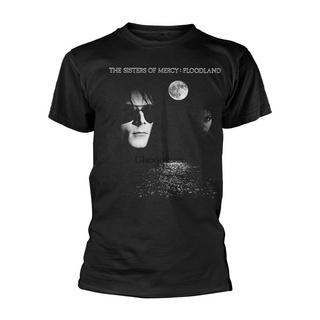 [100% Cotton] เสื้อยืด พิมพ์ลาย The Sisters of Mercy Floodland แฟชั่นสําหรับผู้ชาย และผู้หญิง