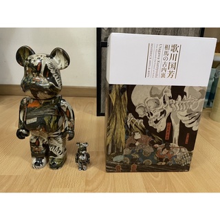 Bearbrick Utagawa Kuniyoshi   "Somas Kouchi Ura ขนาด 400% + 100%