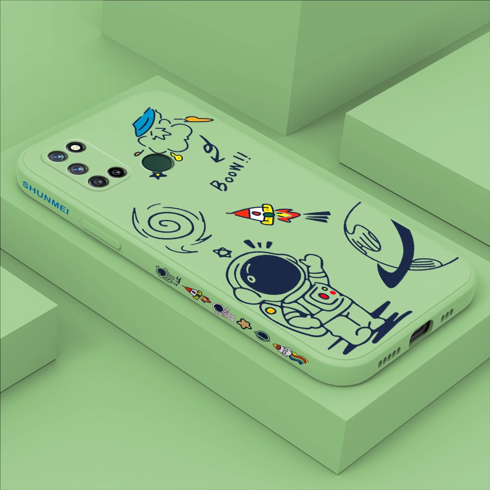 Realme GT Neo 3T เคสหัวเว่ย สำหรับ Rocket Liquid Silicone เคสโทรศัพท์ ...