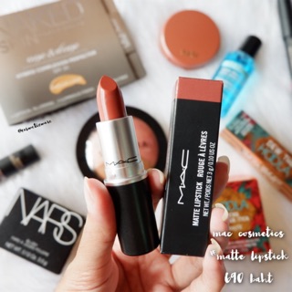 สินค้า พร้อมส่ง! 🖤 mac cosmetics matte lipstick 3g สี taupe/whirl/marrakesh/mocha/velvet teddy