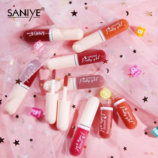 ภาพขนาดย่อของภาพหน้าปกสินค้าSANIYE ลิปสติก แคปซูล แบบกันน้ำ มีให้เลือก 14 สี จากร้าน saniyecosmetic.th บน Shopee ภาพที่ 5