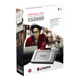 โปรโมชั่น : โปร 9.9 Kingston XS2000 SSD 500GB I 1TB I 2TB ความเร็ว 2000MBs USB Type-C USB 3.2 External