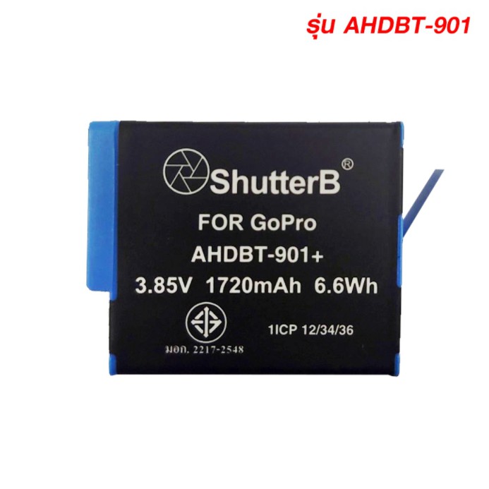 แบตเตอรี่-shutter-b-extra-capacity-battery-ahdbt-901-for-gopro-hero-9