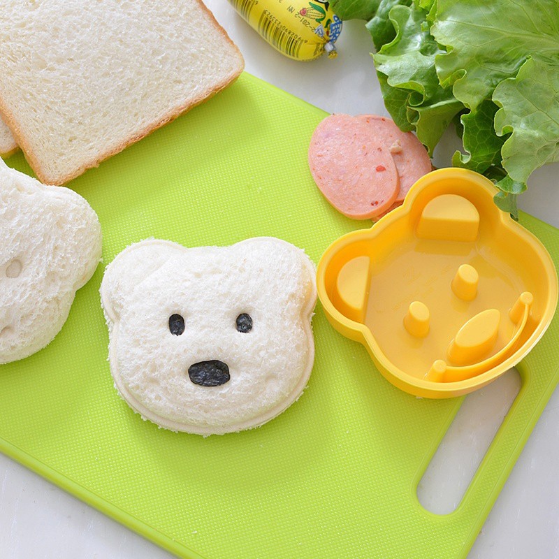 แม่พิมพ์ทําแซนวิช-ขนมปัง-บิสกิต-รูปหมีน้อย-แบบนูน-diy