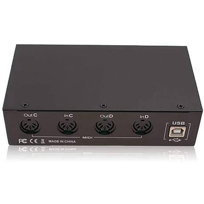 midi-กล่องดนตรี-usb-midi-merge-thru-box-64-midi-ช่องเสียบพร้อมส่ง