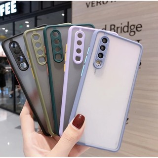 เคสขอบสีกันกล้อง เคส Vivo Y30 Y12 Y17 Y15 Y21 Y19 V19 Y31 Y50 เคสวีโว่ เคสกันกระแทก case เคสมือถือ เคสโทรศัพท์ เคสแข็ง