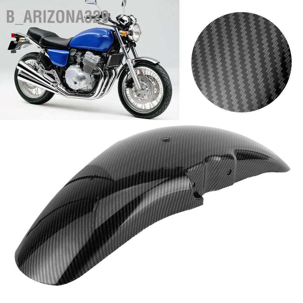 arizona329-บังโคลนล้อหน้ารถจักรยานยนต์-คาร์บอนไฟเบอร์-สําหรับ-honda-cb400-92-98