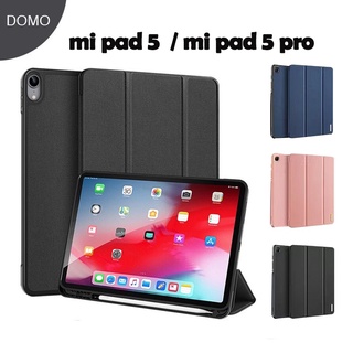 DOMO พร้อมส่งจ้า Mi Pad 5 case พร้อมช่องเสียบปากกา 2021 ใหม่ xiaomi pad5 Pro 11 inches tablet case