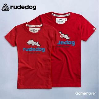 Rudedog เสื้อยืด รุ่น Game player สีแดง