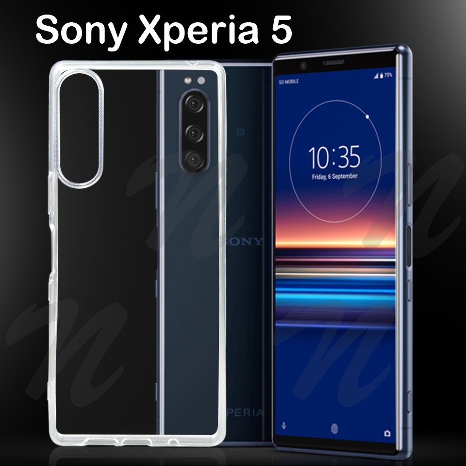 ภาพหน้าปกสินค้าเคสใส โซนี่ เอ็กพีเรีย5 หลังนิ่ม Tpu Soft Case For Sony Xperia5 (6.1") Clear