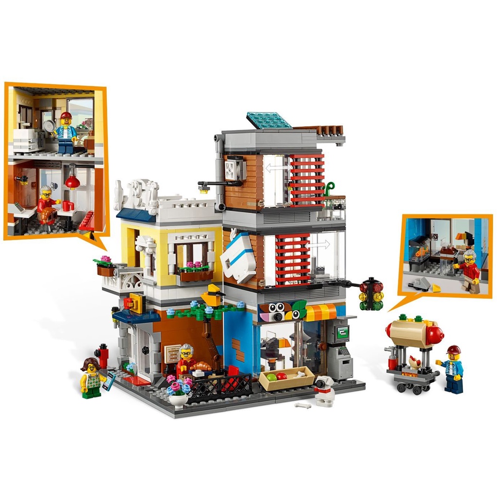 lego-31097-townhouse-pet-shop-amp-caf-ตัวสร้าง-3in1