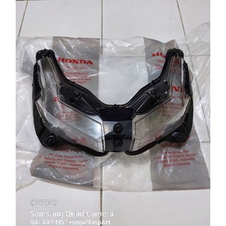 Mika กรอบคิ้วไฟหน้า สะท้อนแสง สําหรับ Honda ADV 150k0w Original Koito