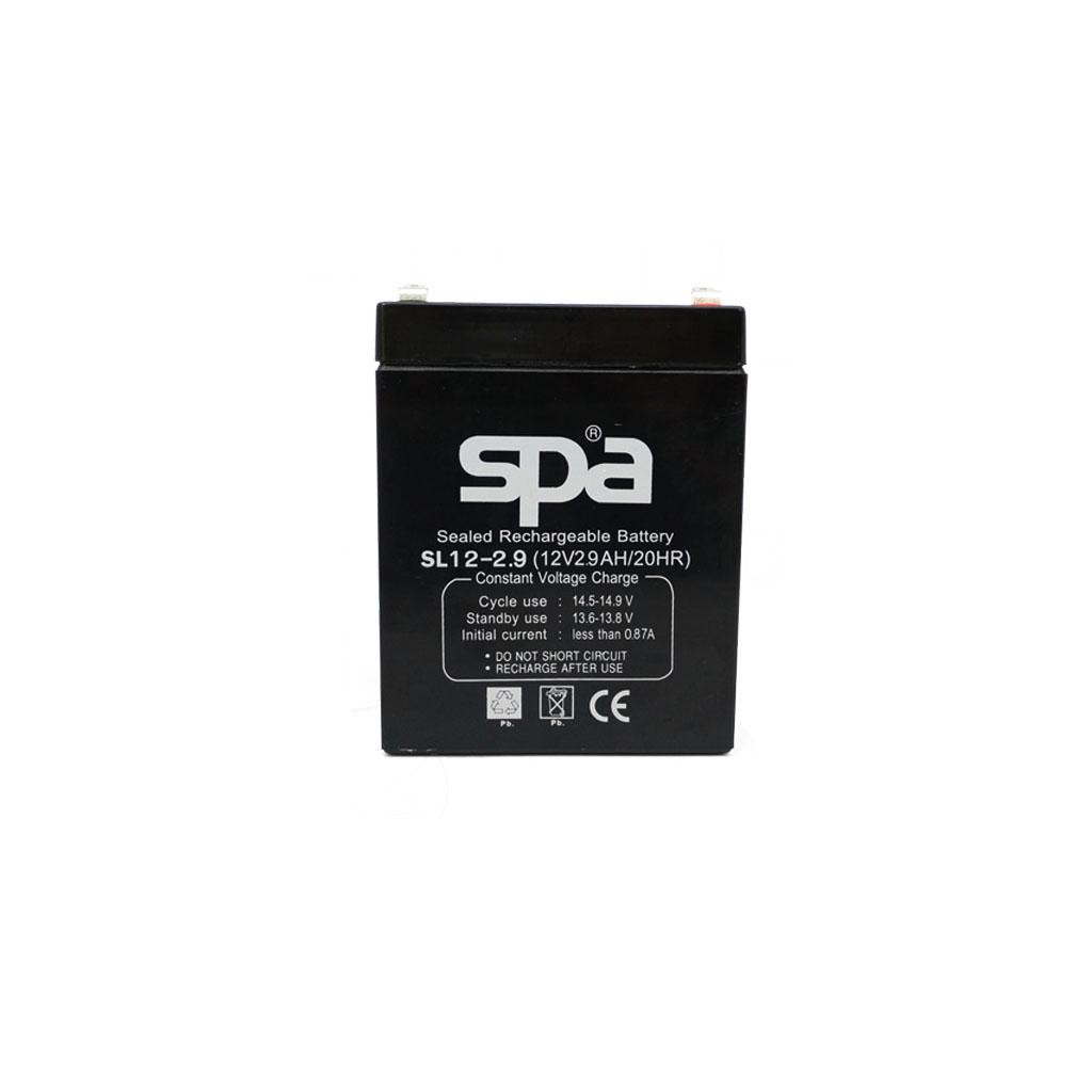 sla-battery-sl-12-2-9-spa-12v-2-9ah-แบตเตอรี่แห้ง-ออกใบกำกับภาษีได้-batterymania