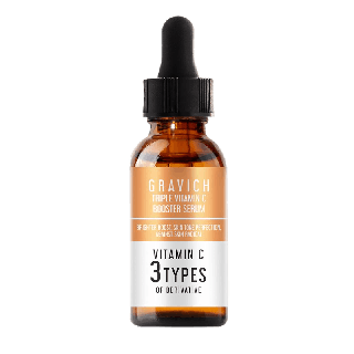 [ลดทันที 65 กรอกโค้ด GRAVSP3]Gravich Triple Vitamin C Booster Serum 30 ml เซรั่มวิตามินซี ผิวกระจ่างใส ลดความหมองคล้ำ