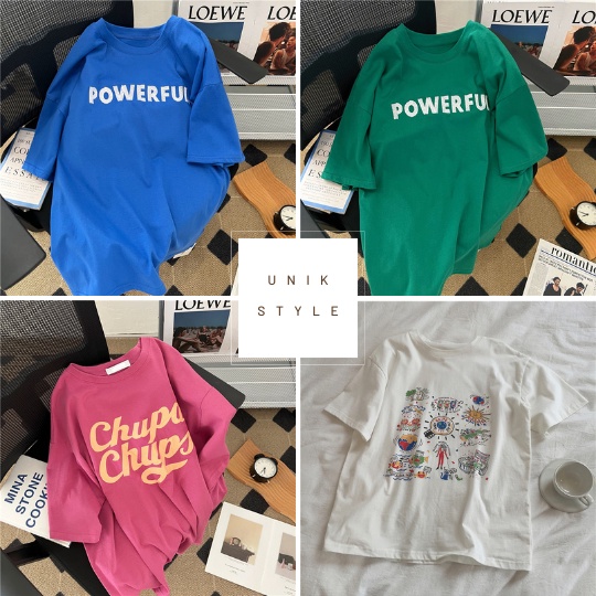 พร้อมส่งในไทย-เสื้อยืด-oversize-สกรีนหลากหลายสไตล์-เสื้อยืดราคาถูก-เสื้อยืดoversize